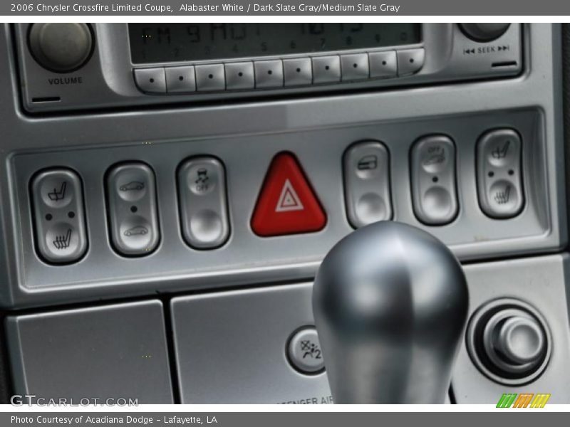 Controls of 2006 Crossfire Limited Coupe