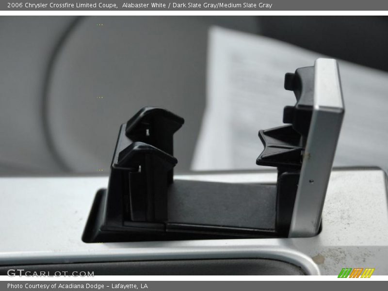 Alabaster White / Dark Slate Gray/Medium Slate Gray 2006 Chrysler Crossfire Limited Coupe