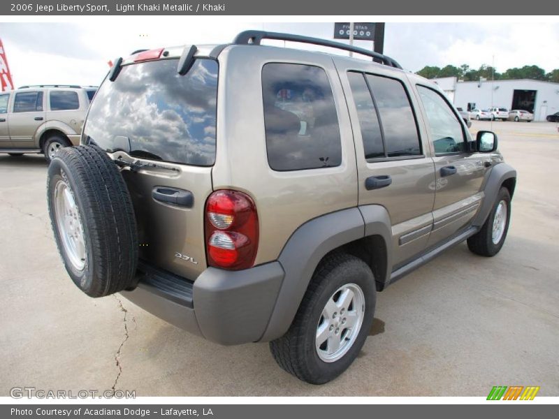 Light Khaki Metallic / Khaki 2006 Jeep Liberty Sport