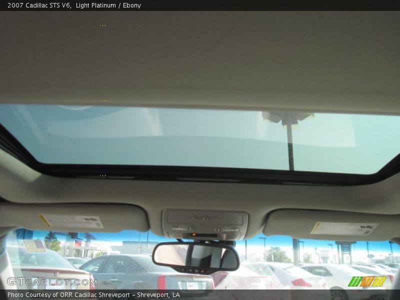 Light Platinum / Ebony 2007 Cadillac STS V6