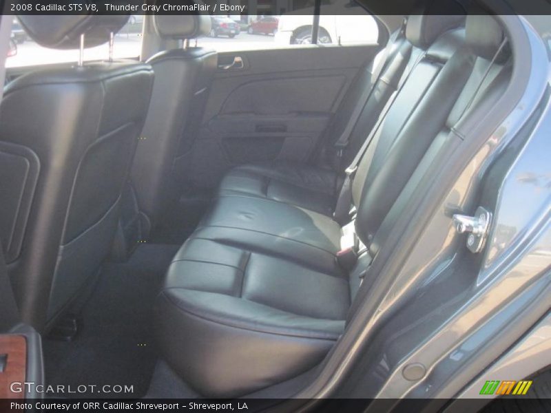 Thunder Gray ChromaFlair / Ebony 2008 Cadillac STS V8
