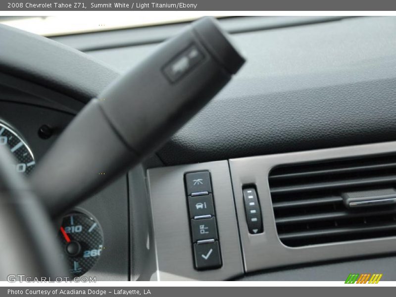 Summit White / Light Titanium/Ebony 2008 Chevrolet Tahoe Z71