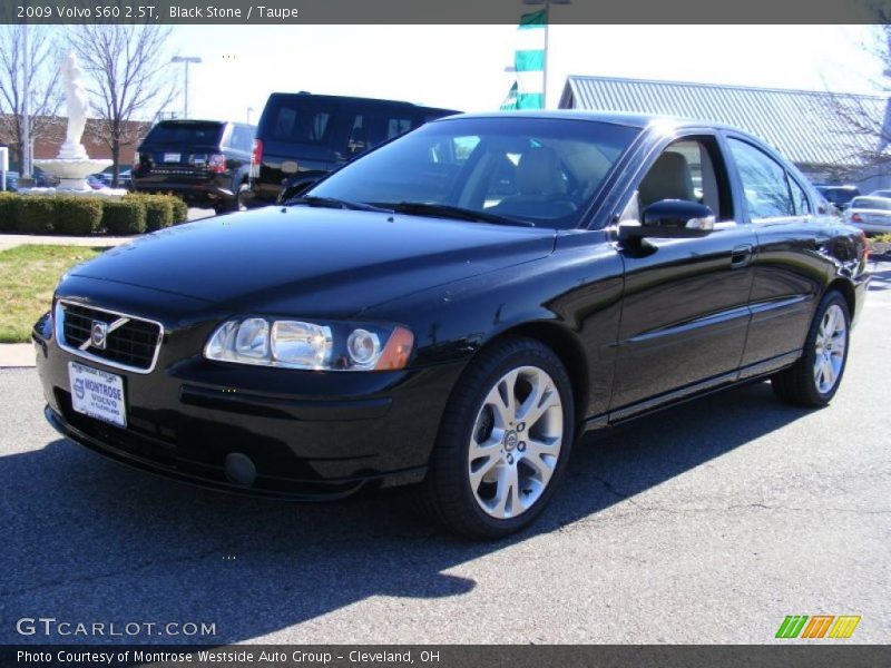 Black Stone / Taupe 2009 Volvo S60 2.5T