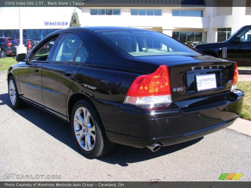 Black Stone / Taupe 2009 Volvo S60 2.5T