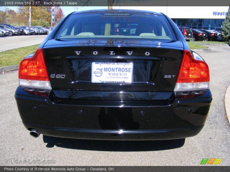 Black Stone / Taupe 2009 Volvo S60 2.5T
