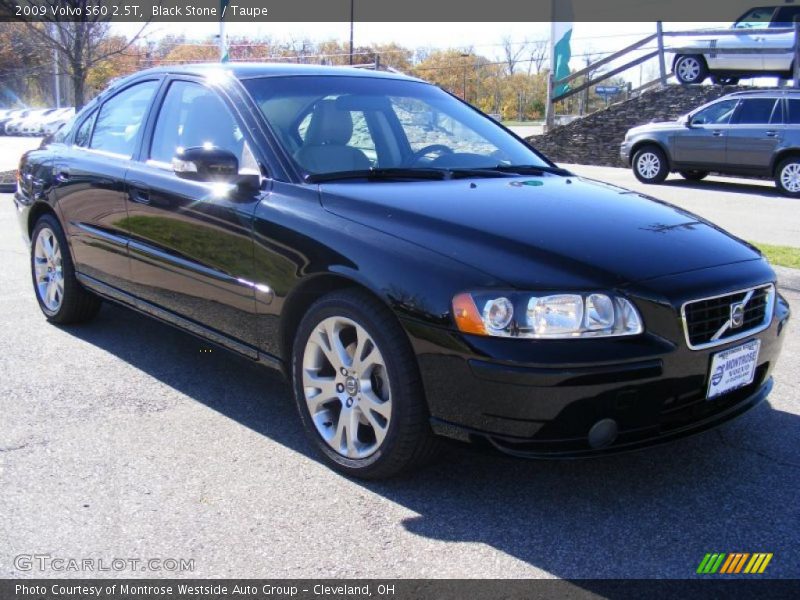 Black Stone / Taupe 2009 Volvo S60 2.5T