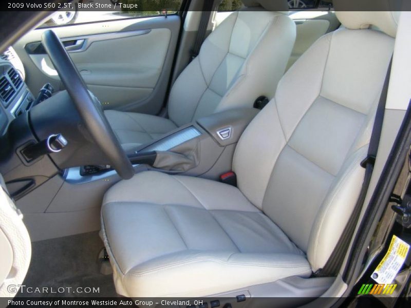 Black Stone / Taupe 2009 Volvo S60 2.5T