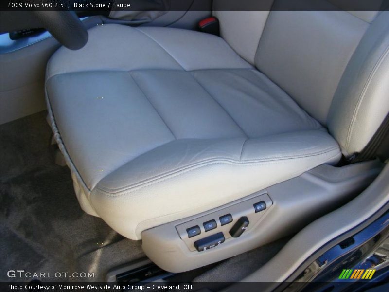 Black Stone / Taupe 2009 Volvo S60 2.5T