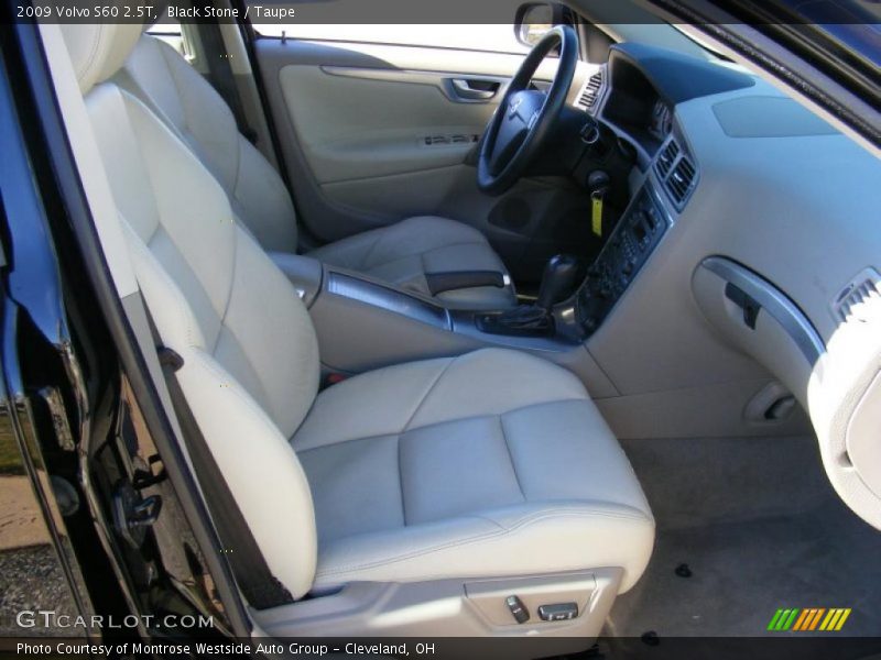 Black Stone / Taupe 2009 Volvo S60 2.5T