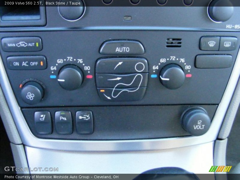 Black Stone / Taupe 2009 Volvo S60 2.5T