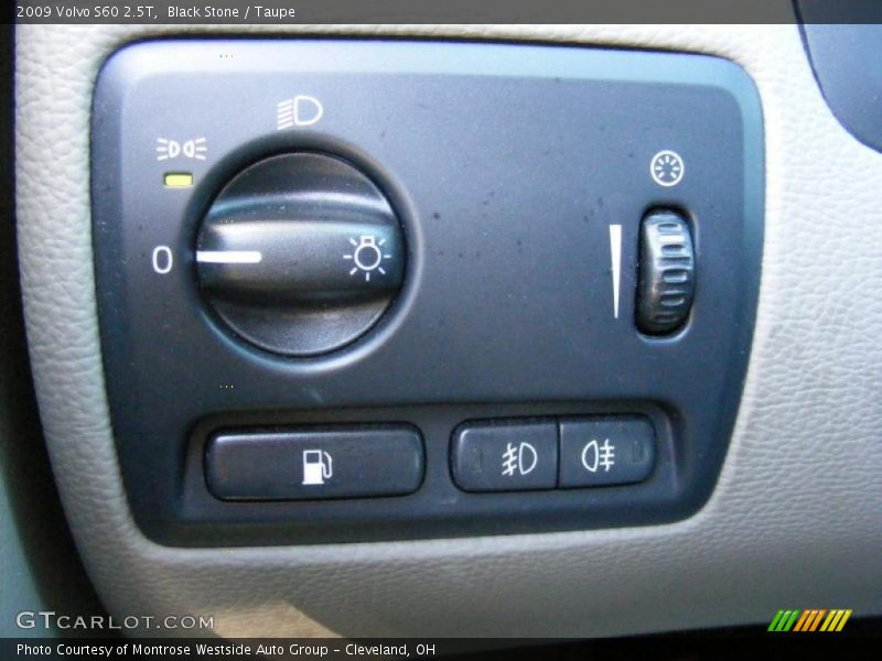 Black Stone / Taupe 2009 Volvo S60 2.5T