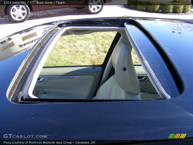 Black Stone / Taupe 2009 Volvo S60 2.5T