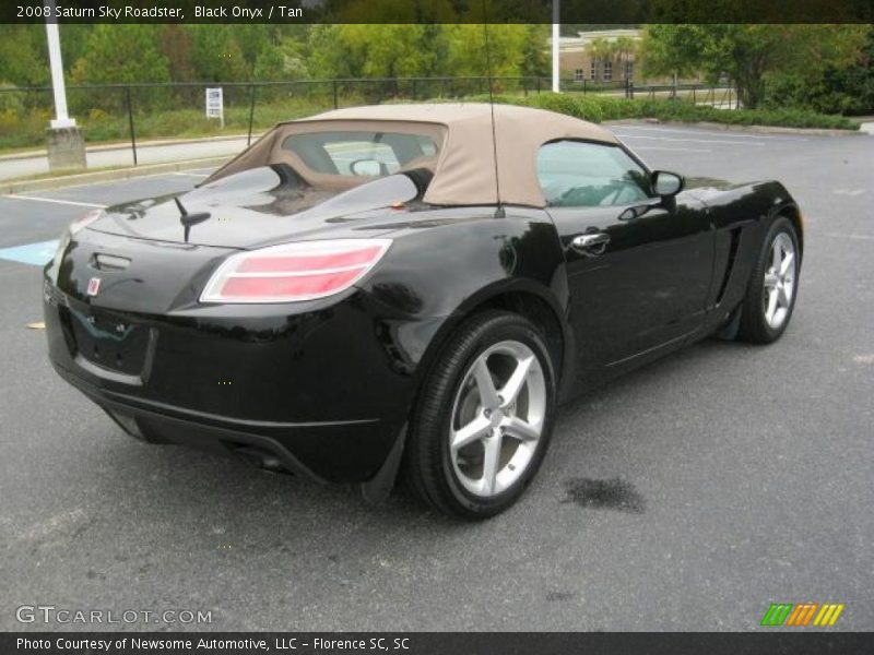 Black Onyx / Tan 2008 Saturn Sky Roadster