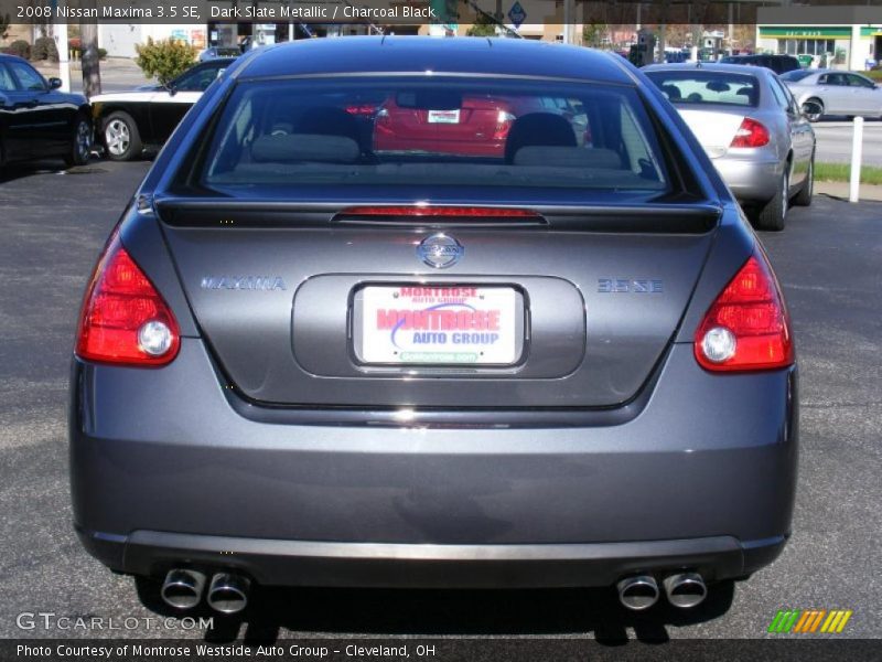 Dark Slate Metallic / Charcoal Black 2008 Nissan Maxima 3.5 SE