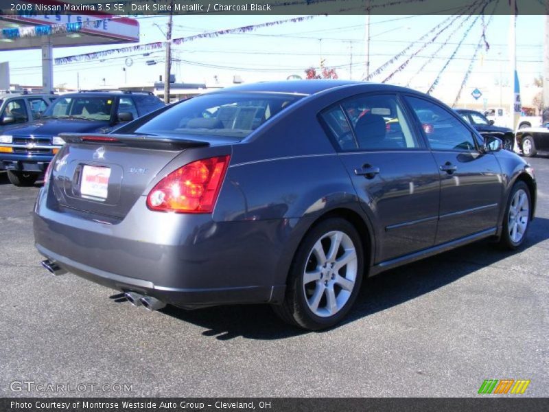 Dark Slate Metallic / Charcoal Black 2008 Nissan Maxima 3.5 SE