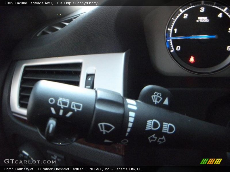 Blue Chip / Ebony/Ebony 2009 Cadillac Escalade AWD