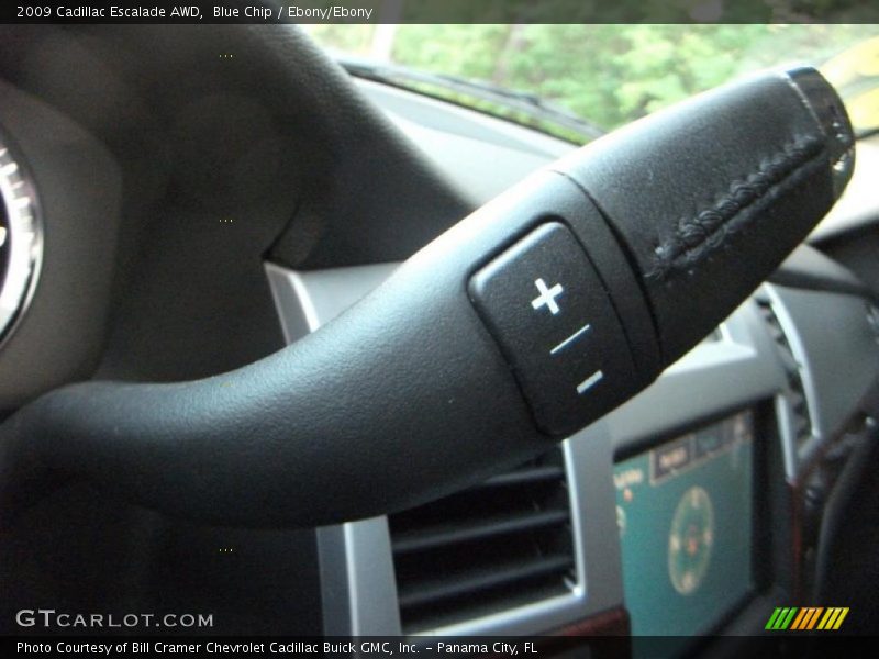 Blue Chip / Ebony/Ebony 2009 Cadillac Escalade AWD