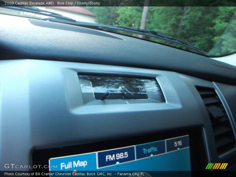 Blue Chip / Ebony/Ebony 2009 Cadillac Escalade AWD