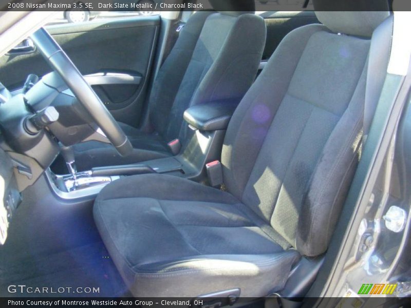 Dark Slate Metallic / Charcoal Black 2008 Nissan Maxima 3.5 SE