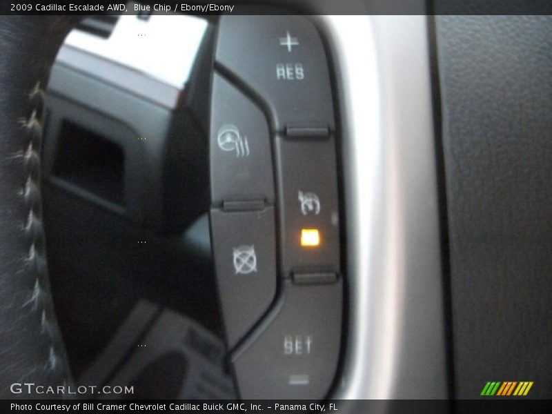 Blue Chip / Ebony/Ebony 2009 Cadillac Escalade AWD