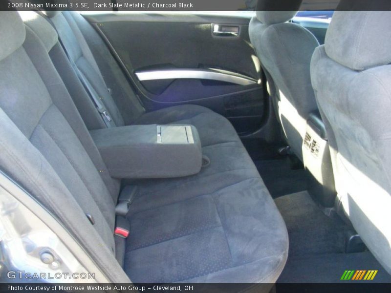 Dark Slate Metallic / Charcoal Black 2008 Nissan Maxima 3.5 SE