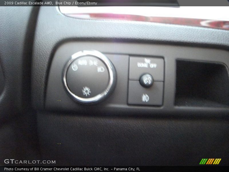 Blue Chip / Ebony/Ebony 2009 Cadillac Escalade AWD