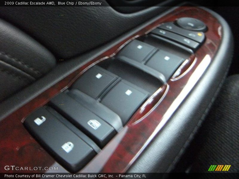 Blue Chip / Ebony/Ebony 2009 Cadillac Escalade AWD
