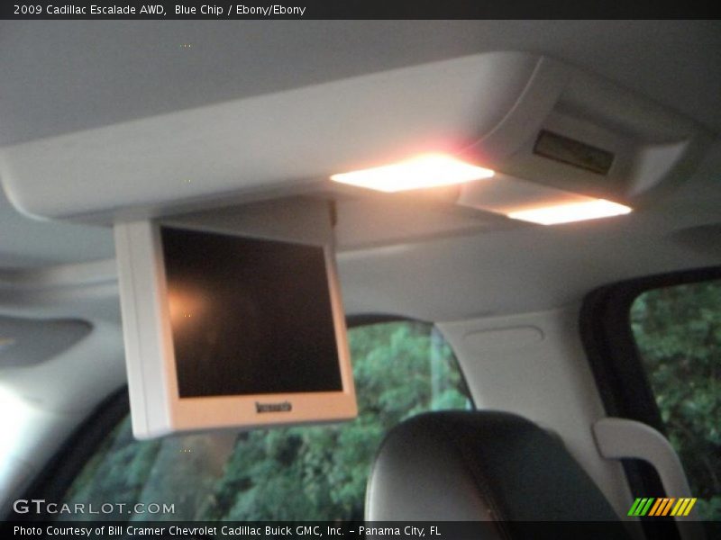 Blue Chip / Ebony/Ebony 2009 Cadillac Escalade AWD