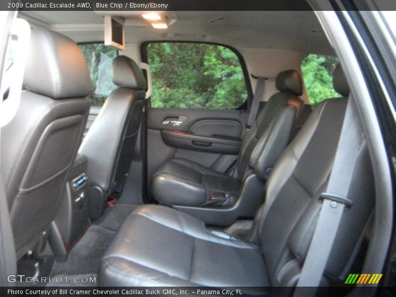Blue Chip / Ebony/Ebony 2009 Cadillac Escalade AWD
