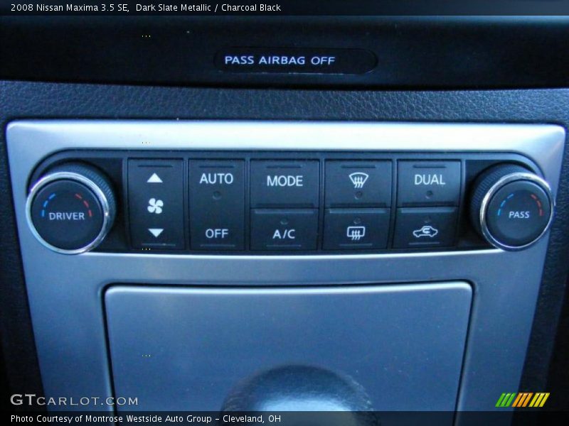 Dark Slate Metallic / Charcoal Black 2008 Nissan Maxima 3.5 SE