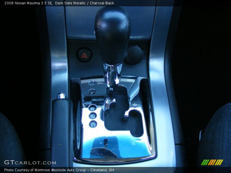 Dark Slate Metallic / Charcoal Black 2008 Nissan Maxima 3.5 SE