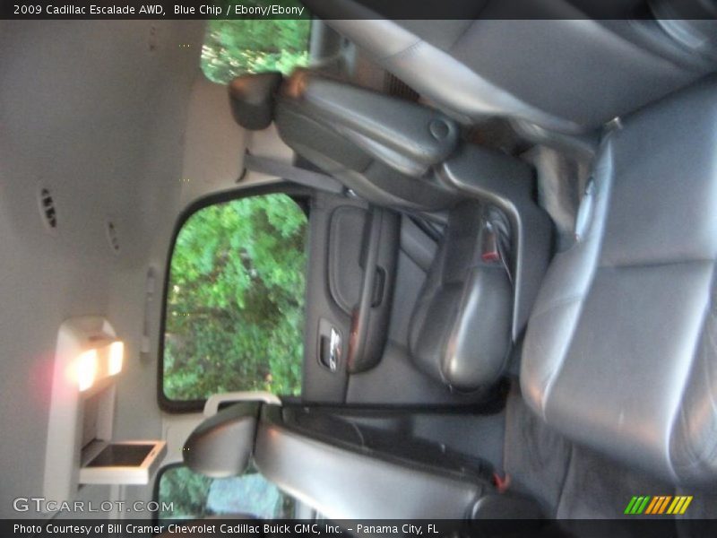 Blue Chip / Ebony/Ebony 2009 Cadillac Escalade AWD