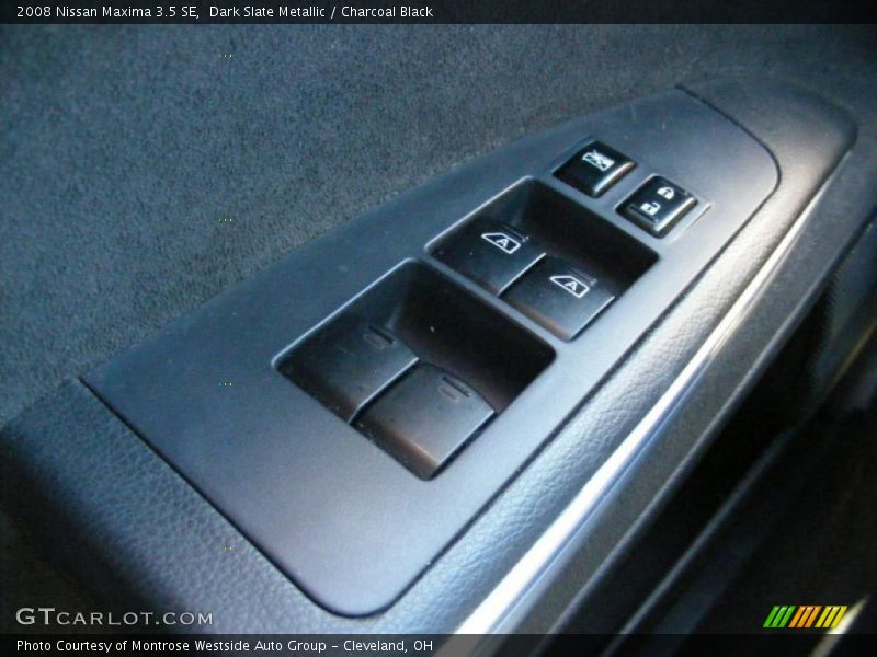 Dark Slate Metallic / Charcoal Black 2008 Nissan Maxima 3.5 SE