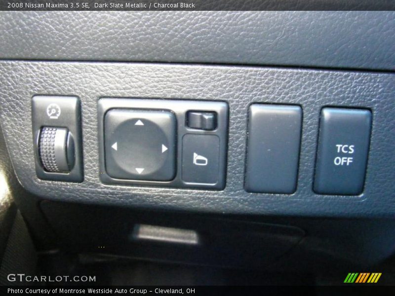 Dark Slate Metallic / Charcoal Black 2008 Nissan Maxima 3.5 SE