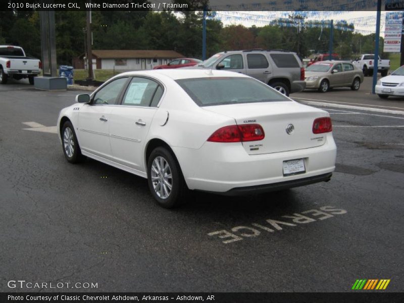 White Diamond Tri-Coat / Titanium 2010 Buick Lucerne CXL