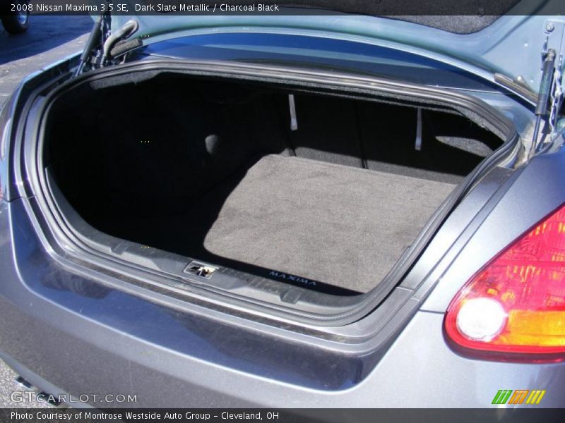 Dark Slate Metallic / Charcoal Black 2008 Nissan Maxima 3.5 SE
