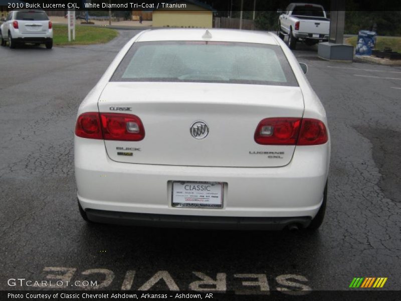 White Diamond Tri-Coat / Titanium 2010 Buick Lucerne CXL