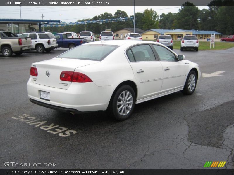 White Diamond Tri-Coat / Titanium 2010 Buick Lucerne CXL