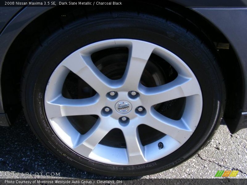 Dark Slate Metallic / Charcoal Black 2008 Nissan Maxima 3.5 SE