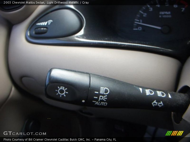 Light Driftwood Metallic / Gray 2003 Chevrolet Malibu Sedan