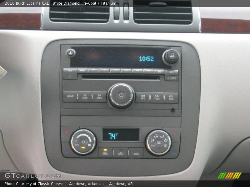White Diamond Tri-Coat / Titanium 2010 Buick Lucerne CXL