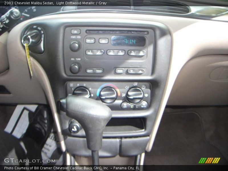 Light Driftwood Metallic / Gray 2003 Chevrolet Malibu Sedan