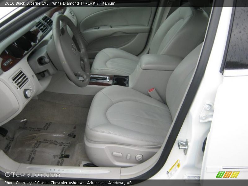 White Diamond Tri-Coat / Titanium 2010 Buick Lucerne CXL