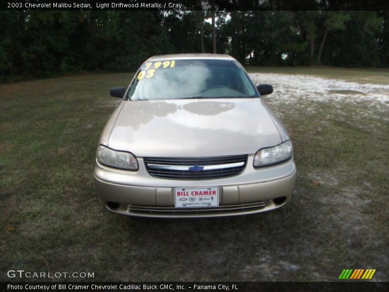 Light Driftwood Metallic / Gray 2003 Chevrolet Malibu Sedan