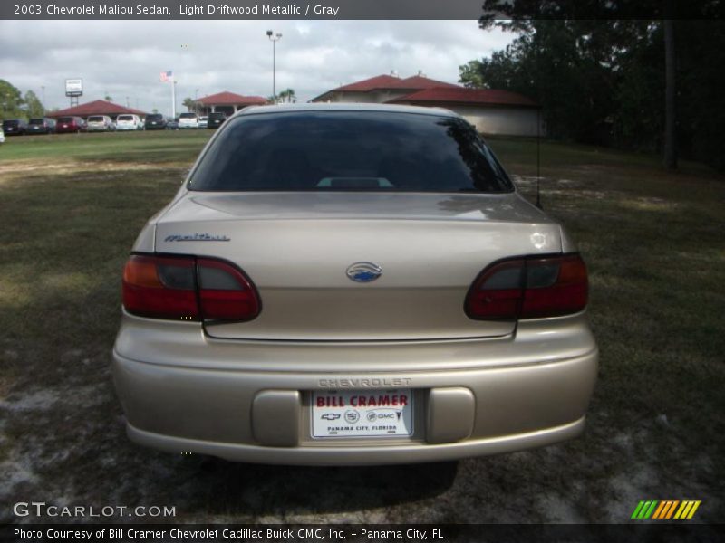 Light Driftwood Metallic / Gray 2003 Chevrolet Malibu Sedan