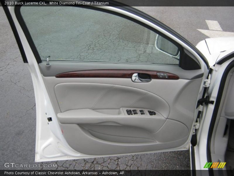 White Diamond Tri-Coat / Titanium 2010 Buick Lucerne CXL