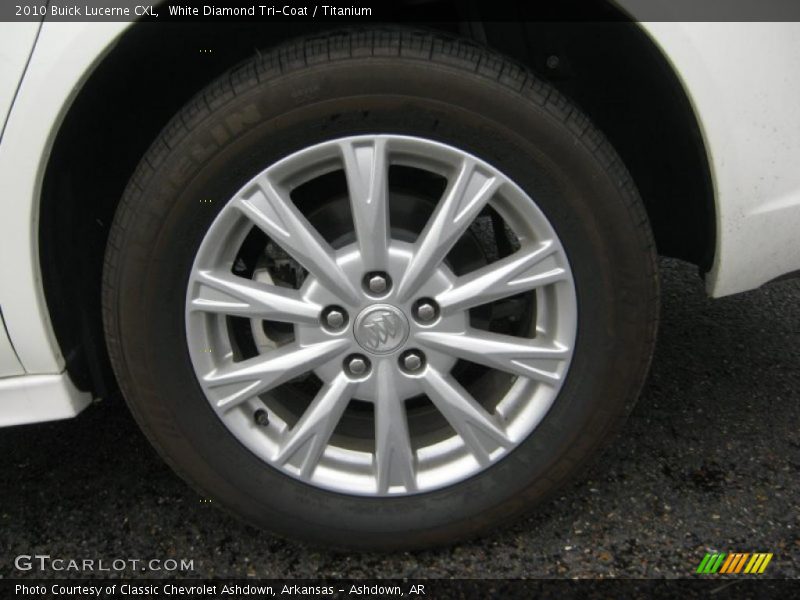 White Diamond Tri-Coat / Titanium 2010 Buick Lucerne CXL