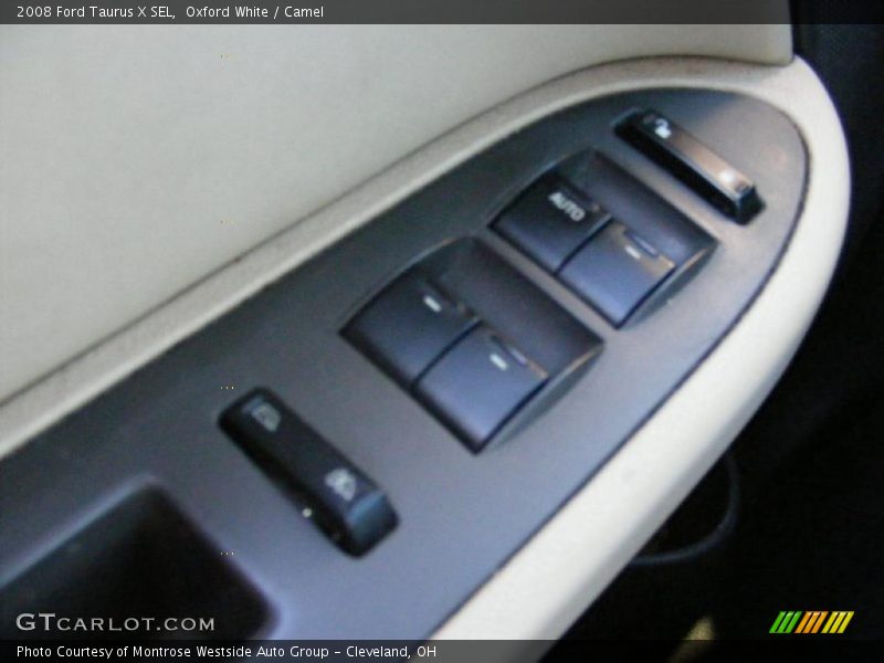 Oxford White / Camel 2008 Ford Taurus X SEL