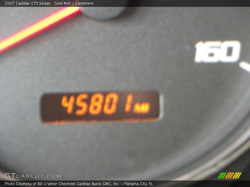 Gold Mist / Cashmere 2007 Cadillac CTS Sedan