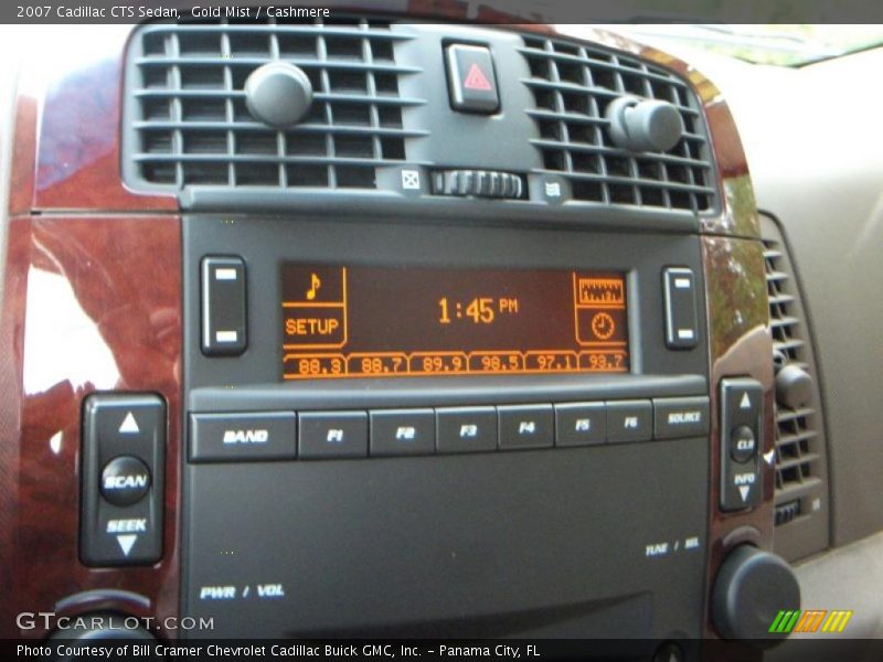 Gold Mist / Cashmere 2007 Cadillac CTS Sedan